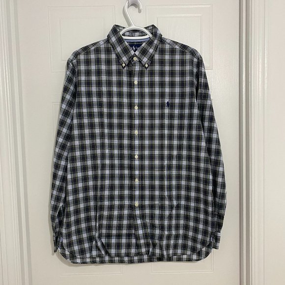Ralph Lauren Custom Fit Men's Long Sleeve Size Large - Picture 1 of 4